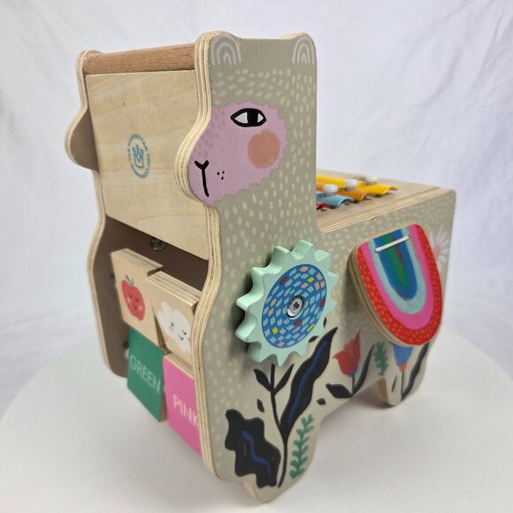 Manhattan Toy Musical Llama Wooden Instrument Toddler Toy without Xylophone - Picture 1 of 7